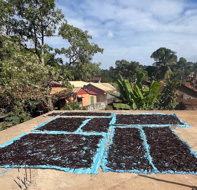 Sun & rack drying โ M.S.V Nosy-Be